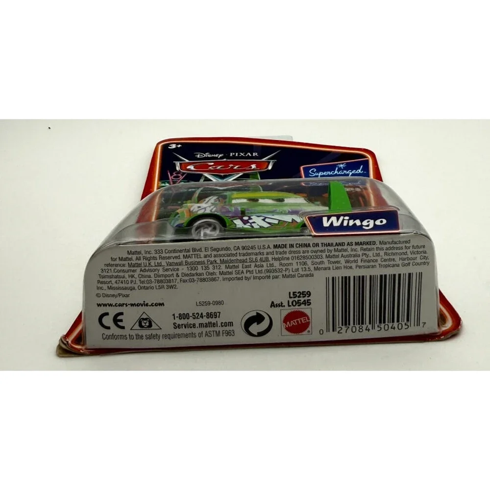 Disney Pixar Cars Wingo Supercharged Series 1:55 Diecast Sealed NIP